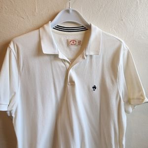 Mens xl white cotton polo shirt Brooks Brothers